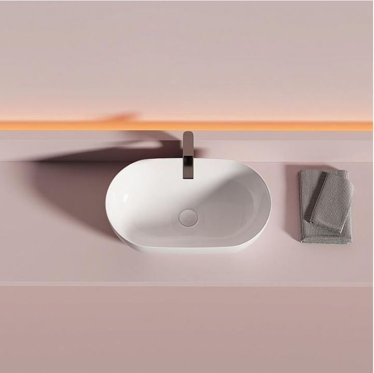 Раковина-чаша Ceramicanova Twist 50 CN12001 Белая Раковина-чаша Ceramicanova Twist 50 CN12001 Белая