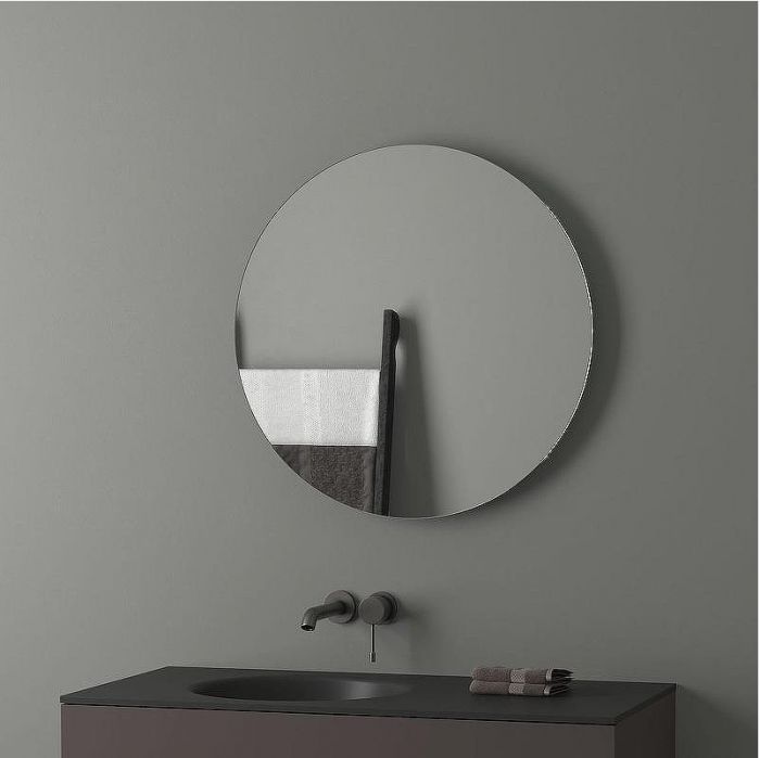 Зеркало Evoform Ledshine d70 BY 2544 с подсветкой 18 W - без выключателя - нейтральный белый свет