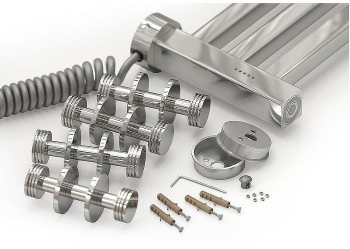 Электрический полотенцесушитель Сунержа Хорда 4.0 1200х166 00-0834-1200 Хром