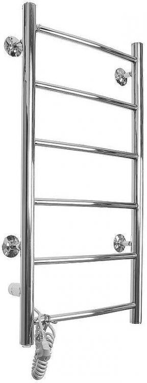 Электрический полотенцесушитель Domoterm Классик DMT 109-6 40x81 EK L Хром Электрический полотенцесушитель Domoterm Классик DMT 109-6 40x81 EK L Хром