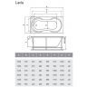 Акриловая ванна Relisan Lada 140x70 Гл000000982 без гидромассажа