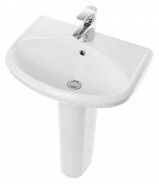 Раковина Sanita Аттика 55 WB.PD/Attica/55-C/WHT.G/S1 Белая