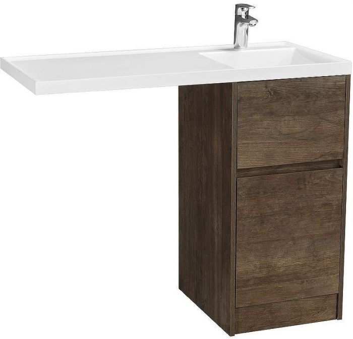 Тумба под раковину Aquaton Лондри 105 1A267001LHDY0 Дуб Кантри без фасада