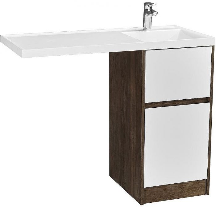 Тумба под раковину Aquaton Лондри 105 1A267001LHDY0 Дуб Кантри без фасада