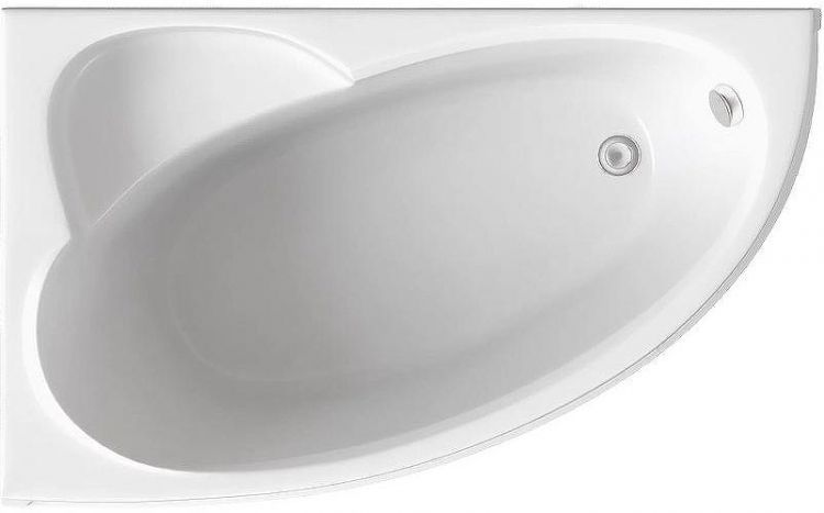 Акриловая ванна Bas Сагра 160x100 L В 00031 без гидромассажа