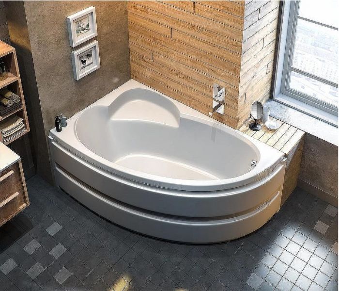 Акриловая ванна Bas Сагра 160x100 L В 00031 без гидромассажа