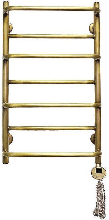 Электрический полотенцесушитель Domoterm Орфей П7 400x700 АБР ER Античная бронза