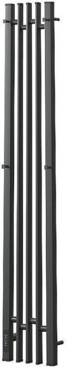 Электрический полотенцесушитель Point Фрея PN20732GB П2 180x1200 диммер слева Графит блеск