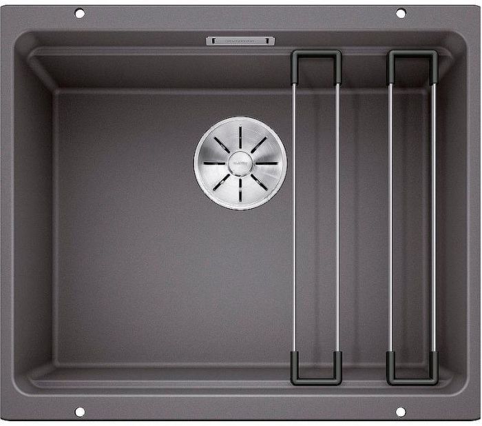 Кухонная мойка Blanco Etagon 500-U Silgranit 522228 Темная скала