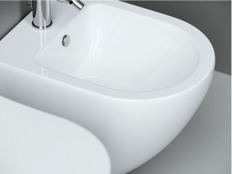 Биде Ceramicanova Metropol CN4003 подвесное Белое