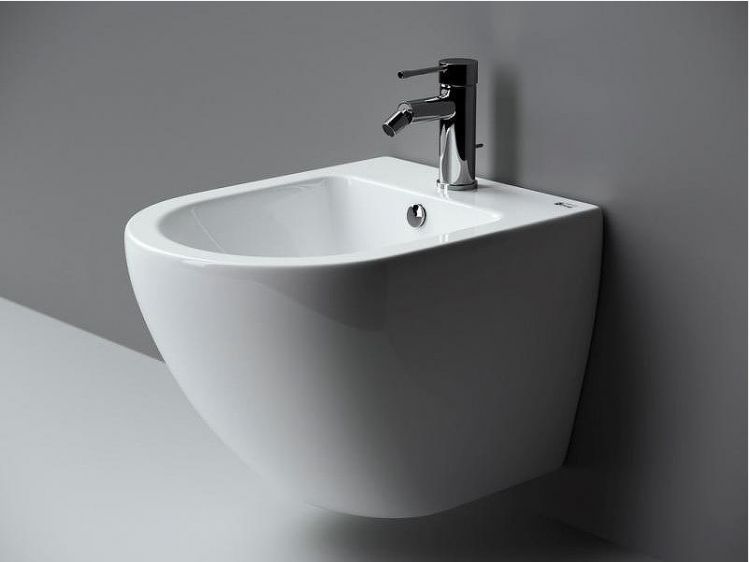 Биде Ceramicanova Metropol CN4003 подвесное Белое