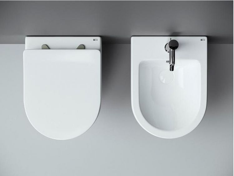 Биде Ceramicanova Metropol CN4003 подвесное Белое