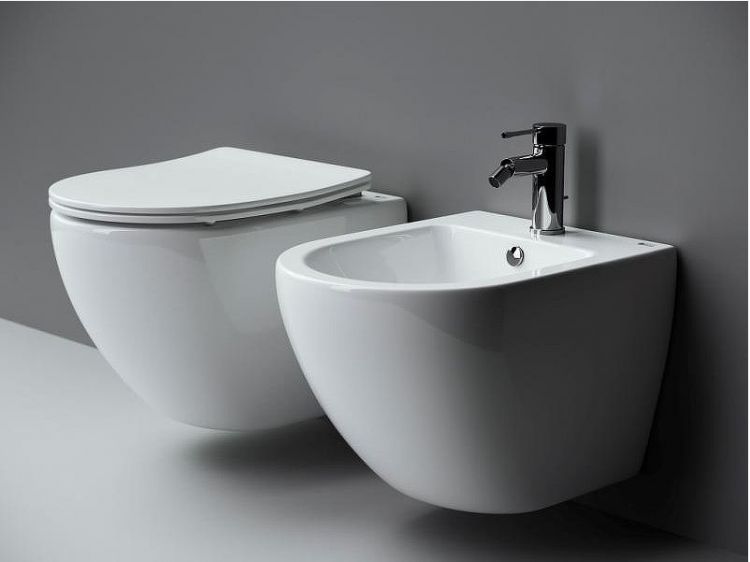 Биде Ceramicanova Metropol CN4003 подвесное Белое