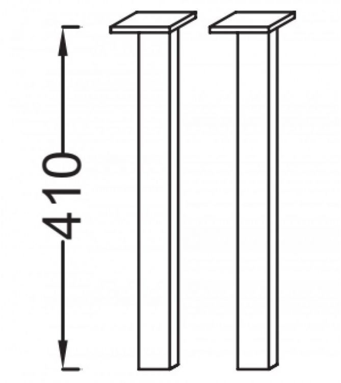 Комплект ножек для мебели Jacob Delafon Struktura/Escale EB523-NF