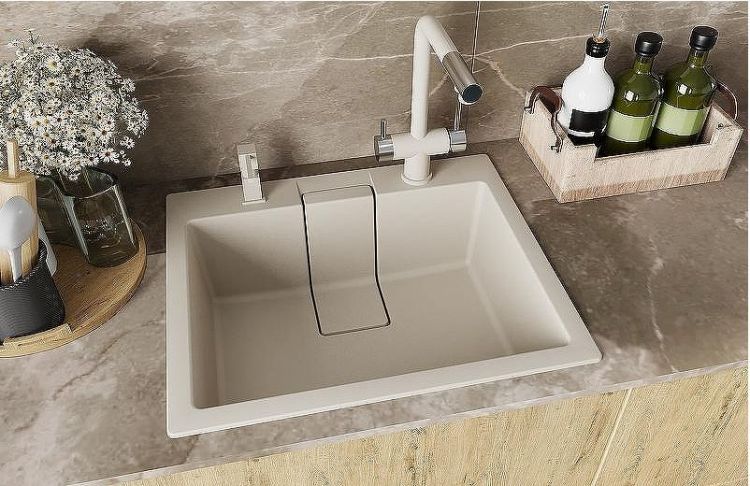 Кухонная мойка Florentina Ривьера-600 20.490.D0600.107 Песочная