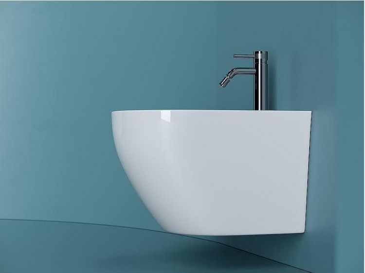 Биде Ceramicanova Uno CN11002 подвесное Белое