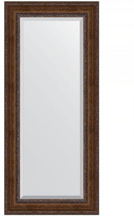 Зеркало Evoform Exclusive 162х72 BY 3585 с фацетом в багетной раме - Состаренная бронза с орнаментом 120