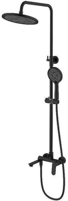 Душевая система Splenka S41.24.06 Черная матовая