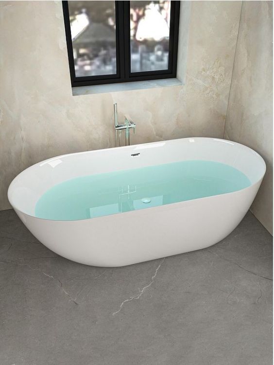 Акриловая ванна Ceruttispa Como 150x75 СT9900 без гидромассажа Акриловая ванна Ceruttispa Como 150x75 СT9900 без гидромассажа