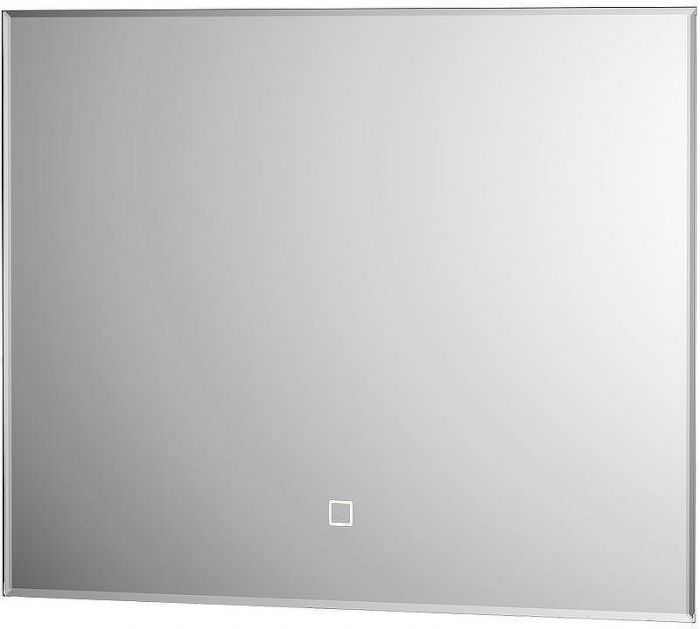 Зеркало Defesto Glow 50х40 DF 2501SH с подсветкой 15W-4500К/с фацетом/Сенсорный выключатель/Нейтральный белый свет
