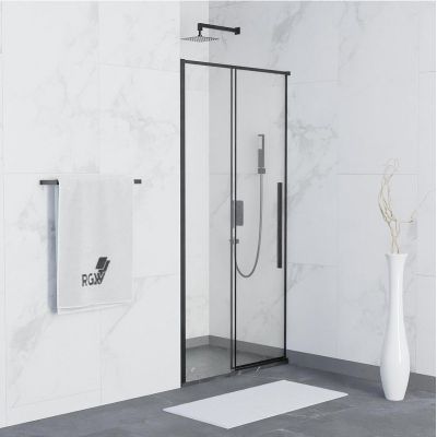 Душевая дверь RGW Stilvoll SV-12B 130 32321213-14 профиль Черный стекло прозрачное