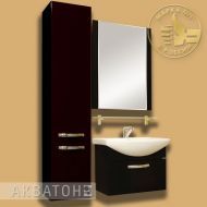 Мебель АКВАТОН Ария 65, черный глянец