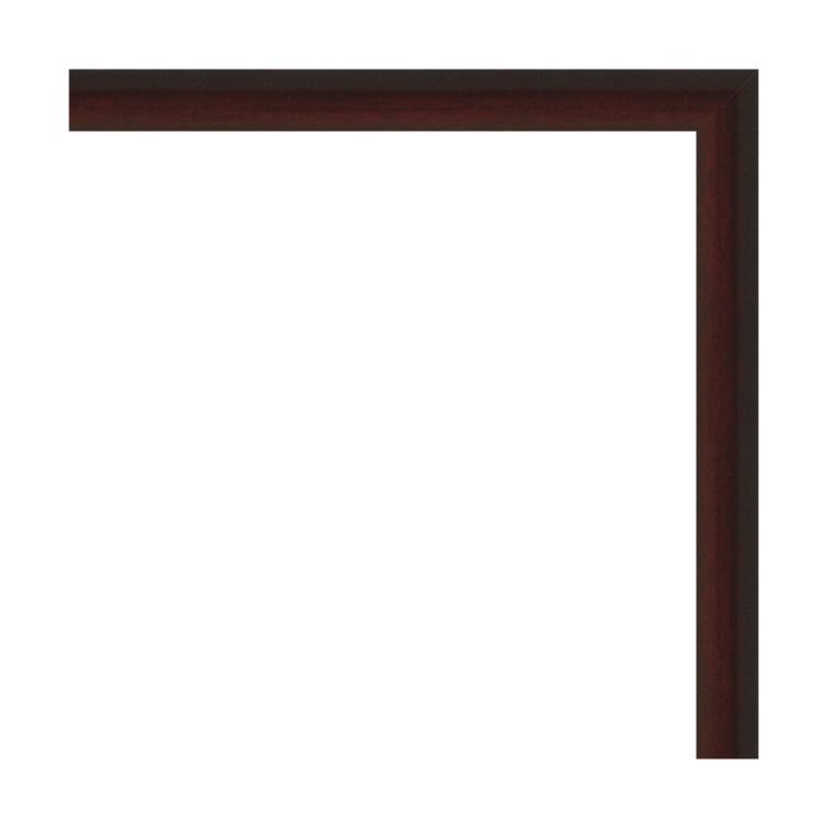 Зеркало EVOFORM DEFENITE BY 0758 68x148 махагон 22 мм в багетной раме Зеркало EVOFORM DEFENITE BY 0758 68x148 махагон 22 мм в багетной раме