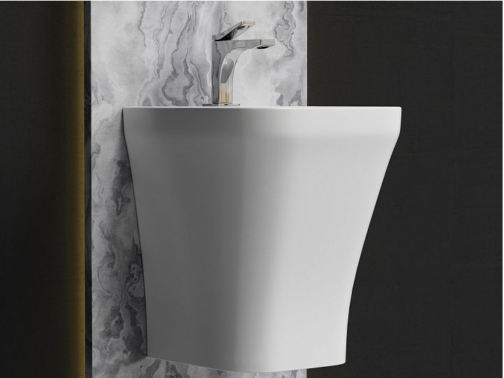 Раковина моноблок подвесная CERAMICANOVA DION CN6067