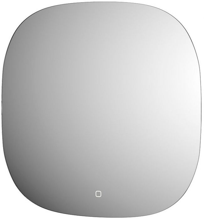 Зеркало Defesto Opti 60х60 DF 2859S с подсветкой 15W-3000K/Сенсорный выключатель/Теплый белый свет