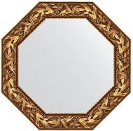 Зеркало Evoform Octagon 73х73 BY 7373 в багетной раме - Византия золото 99