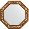 Зеркало Evoform Octagon 73х73 BY 7373 в багетной раме - Византия золото 99