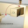 Душевая система Gappo G07-3 G2407-3 Золото