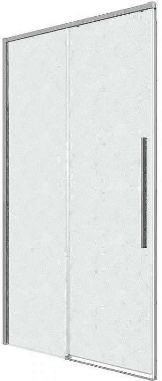 Душевая дверь Grossman Galaxy 130 100.K33.01.130.10.02 профиль Хром стекло шиншилла