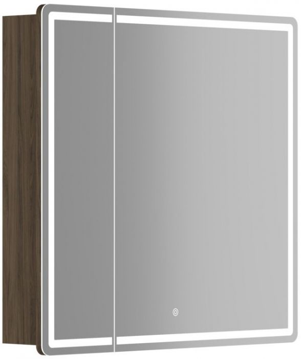 Зеркальный шкаф SANCOS Mirror 790x150х740 мм, с LED подсветкой, MI80ECH