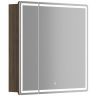 Зеркальный шкаф SANCOS Mirror 790x150х740 мм, с LED подсветкой, MI80ECH