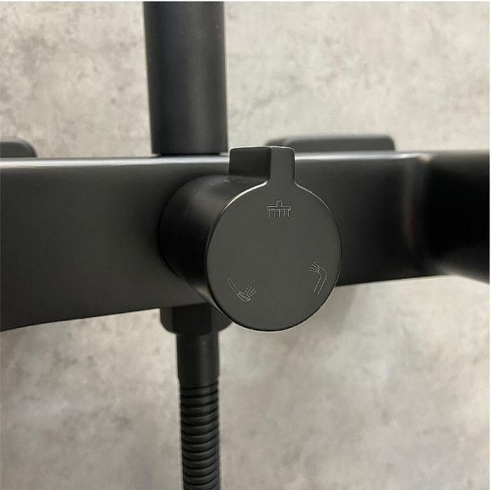 Душевая система Comforty FF071R-CMT 00-00004528 Черная