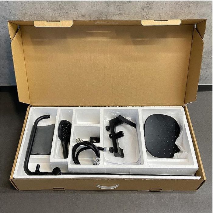 Душевая система Comforty FF071R-CMT 00-00004528 Черная