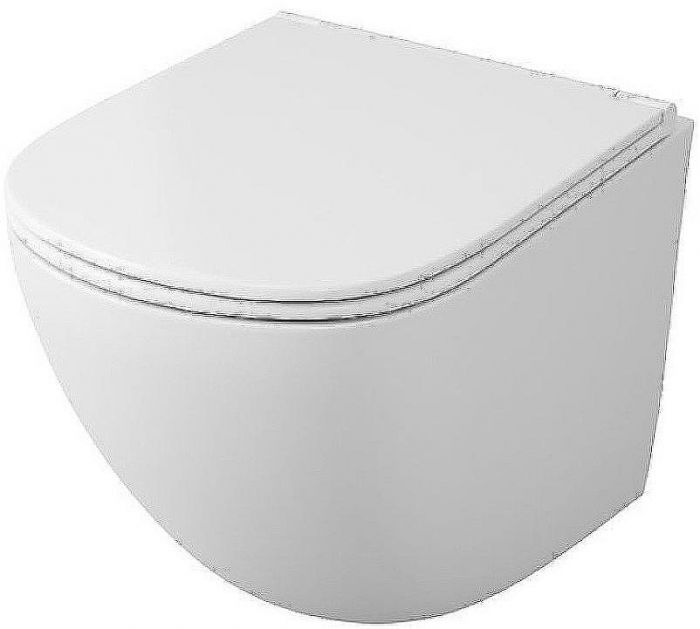 Комплект унитаза Owl 1975 Vind Cirkel-H TOWLT190302 с инсталляцией Grohe Rapid SL 38772001 с сиденьем Микролифт и клавишей смыва Хром