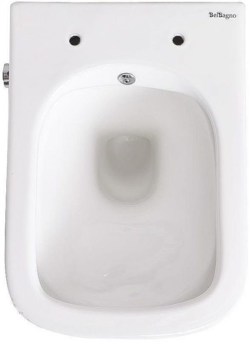 Унитаз биде BelBagno Due BB3103CHR-BS/SC подвесной с сиденьем Микролифт