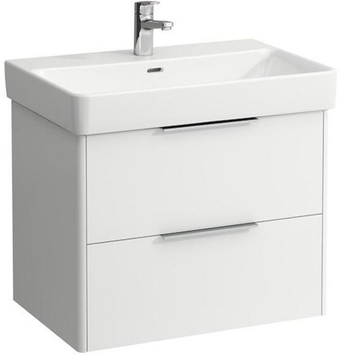 Тумба под раковину Laufen Base 70 4.0233.2.110.261.1 подвесная Белая глянцевая