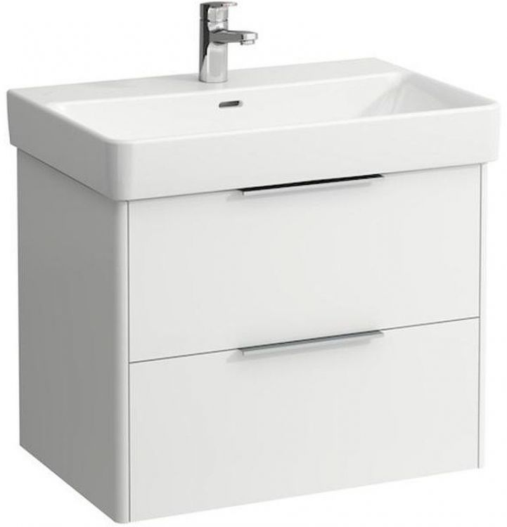 Тумба под раковину Laufen Base 70 4.0233.2.110.261.1 подвесная Белая глянцевая