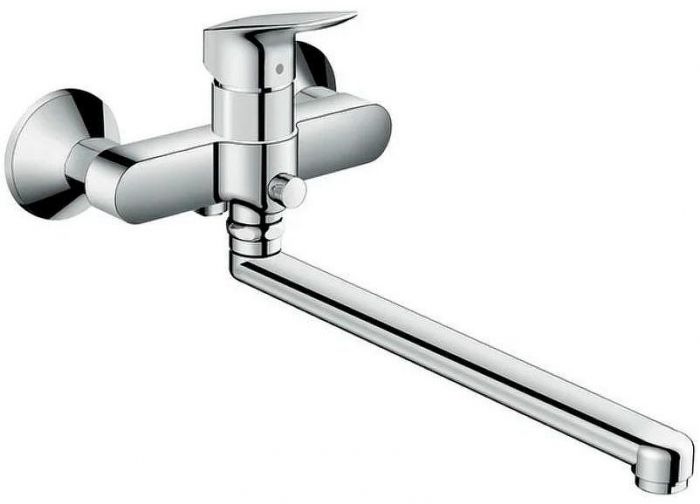 Смеситель для ванны Hansgrohe Logis 71402000 универсальный Хром