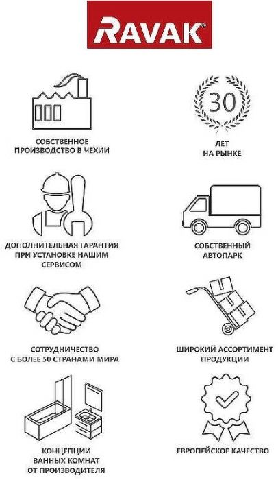 Шкаф пенал Ravak Step 43 X000001420 подвесной Белый Орех