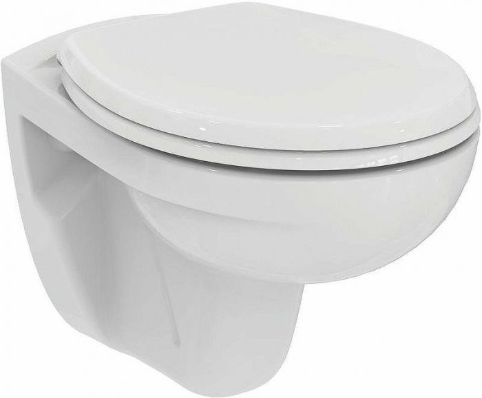 Комплект унитаза с инсталляцией Ideal Standard Eurovit Prosys K881201PT15 с сиденьем Микролифт без клавиши смыва