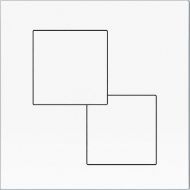 Клавиша смыва KK POL P02 SPP/179/0/K Белая глянцевая