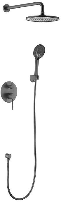 Душевая система Voda Vessel VSLGM Set_3in1 цвет Gun Metal Душевая система Voda Vessel VSLGM Set_3in1 цвет Gun Metal