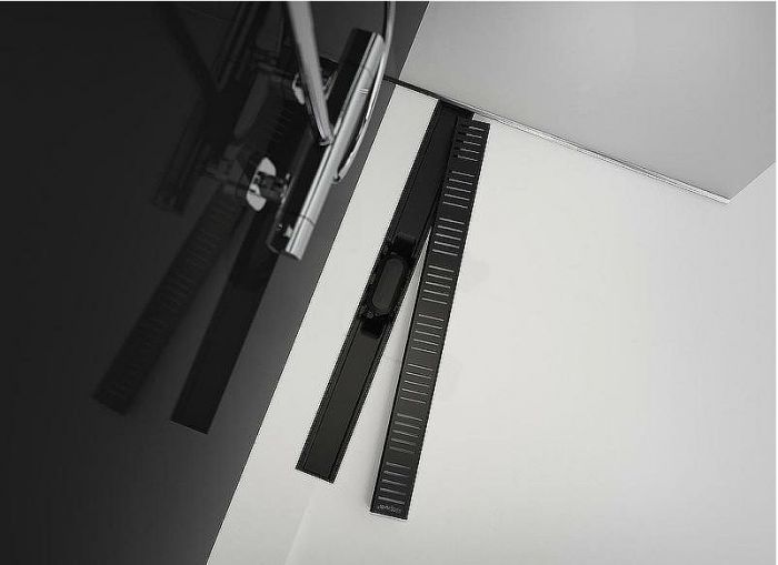 Душевой лоток Alcaplast AG101101650 (APZ10BLACK-650M) с Черной матовой решеткой