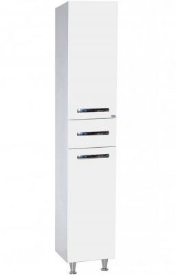 Шкаф пенал Bellezza Рокко 35 4623704090014 Белый