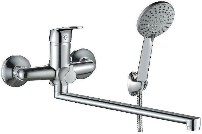 Смеситель для ванны WesnaArt Ocean OCE12-320 универсальный Хром