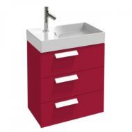 Тумба под раковину 60 см Jacob Delafon Rythmik EB1307-R3 малиновый лак Тумба под раковину 60 см Jacob Delafon Rythmik EB1307-R3 малиновый лак